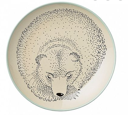Adelynn Fox & Bear Plate