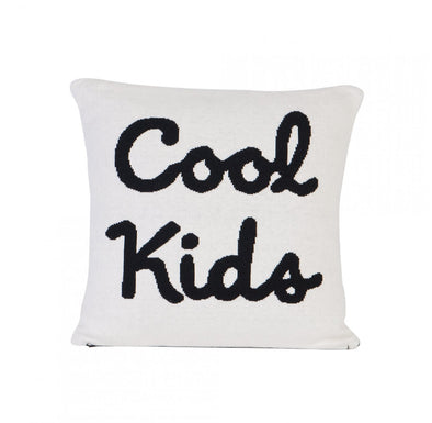 WOOUF! Cool Kids Cushion Case (Black+White) - TA-DA!