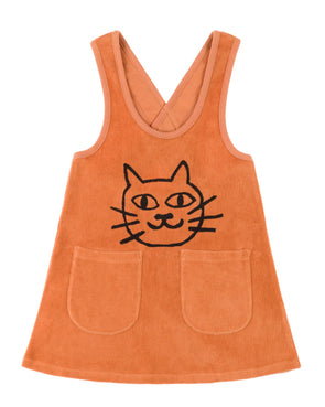 nadadelazos Cat Dress (Orange) - TA-DA!