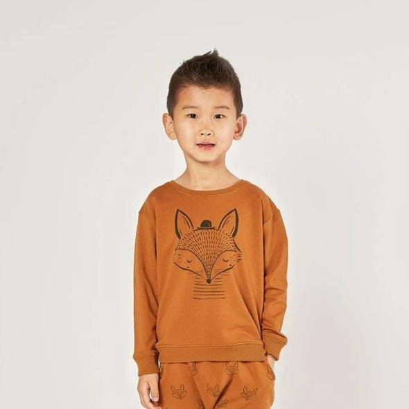 Rylee + Cru - AW2020 Fox sweatshirt (Cinnamon)
