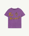 The Animals Observatory SS20 Rooster Kids T-Shirt (Yellow / Purple / Pink) - TA-DA!