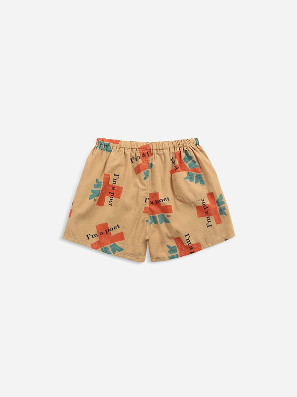 I'M A Poet All  Over Woven  Short  (SS22 - New Arrivals)