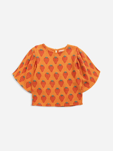 Strawberry All Over Woven Top (SS22 - New Arrivals)