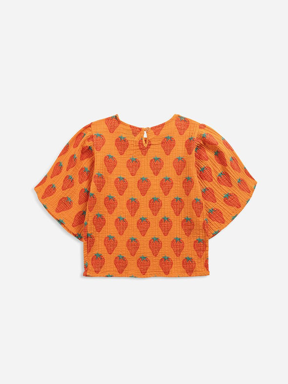 Strawberry All Over Woven Top (SS22 - New Arrivals)
