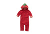Oeuf-Hooded Jumper  (Strawberry)