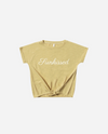 Sunkissed Knotted Tee (Citron)