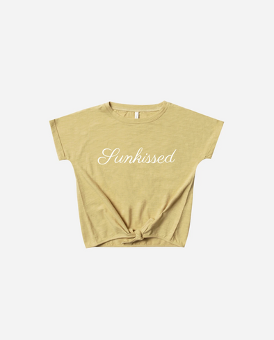 Sunkissed Knotted Tee (Citron)