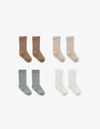 Baby Socks (4 Pack) (Multi Colours)