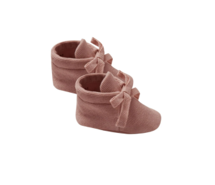 Quincy Mae - Ribbed Baby Booties (Multi Colours)