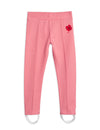 Mini Rodini SS20 Clover Embroidered T-Shirt / Leggings (Pink) - TA-DA!