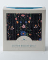 Cotton Muslin Quilt (Floral Stitch)