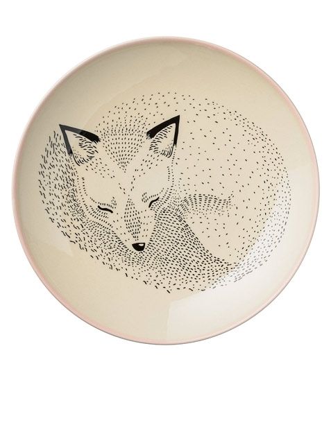 Adelynn Fox & Bear Plate