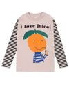 nadadelazos Orange T-Shirt (I Love Juice) - TA-DA!
