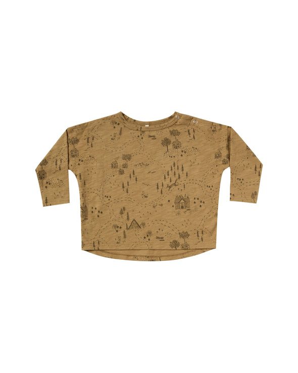 AW2020 Into the woods longsleeve Tee (Goldenrod)