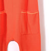 Knit Planet Pocket Playsuit (Slate / Orange) - TA-DA!
