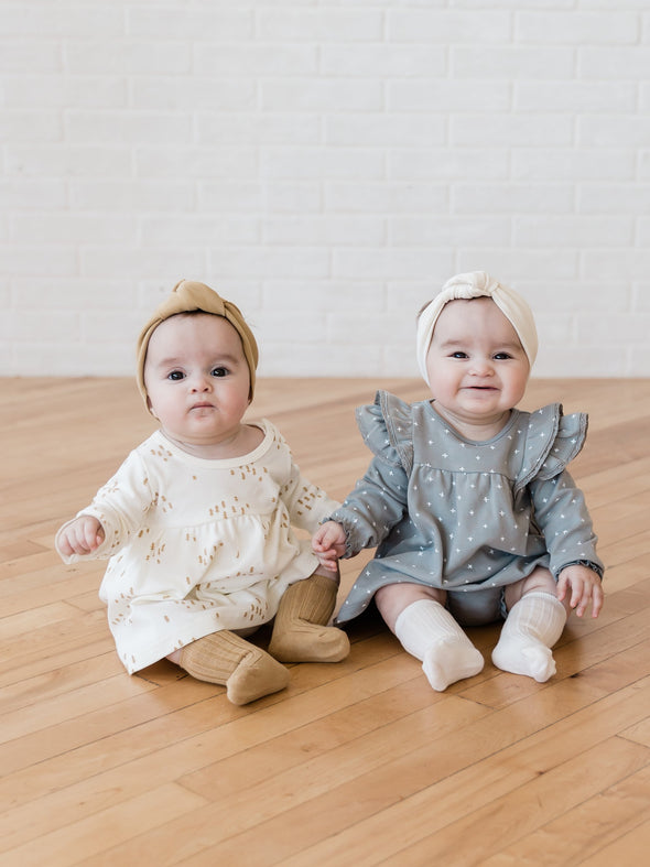Longsleeve Baby Dress (Multi Colours)