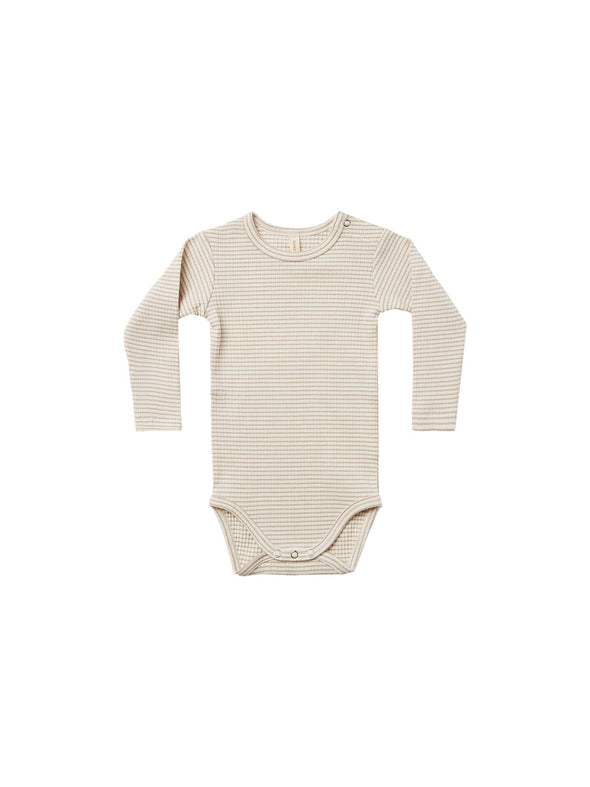 Quincy Mae - Ribbed Onesie (3-6 Months)