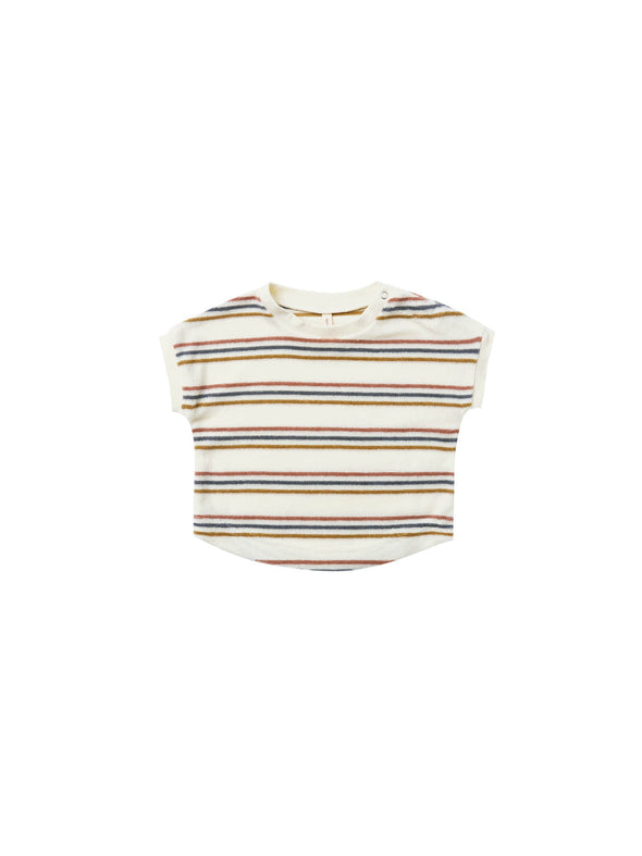 Quincy Mae - Terry Cloth T-Shirt with Pants (Multi Colors 3-6 mths)