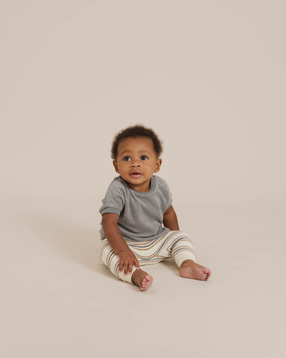 Quincy Mae - Terry Cloth T-Shirt with Pants (Multi Colors 3-6 mths)