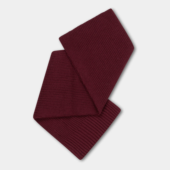 Repose AMS Knitted Scarf Small (Rosewood Red) - TA-DA!