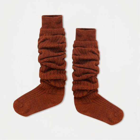 Repose AMS Wooly High  Socks (Hazel Brown) - TA-DA!