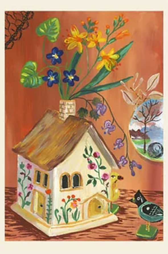 Nathalie Lete Postcard La Maison Fleurs
