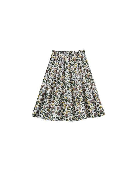 Rylee + Cru - Enchanted Garden Tiered Midi Skirt (Adult S)