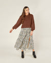 Rylee + Cru - Enchanted Garden Tiered Midi Skirt (Adult S)