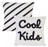 WOOUF! Cool Kids Cushion Case (Black+White) - TA-DA!