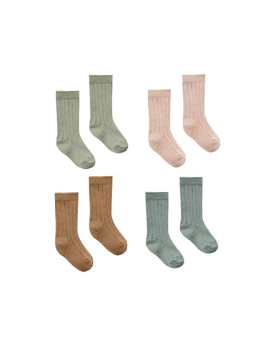 Baby Socks (4 Pack) (Multi Colours)