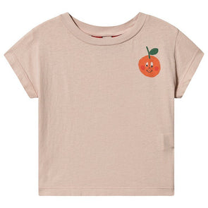 TAO - Rooster Kids T-Shirt (Rose Orange & Bird)