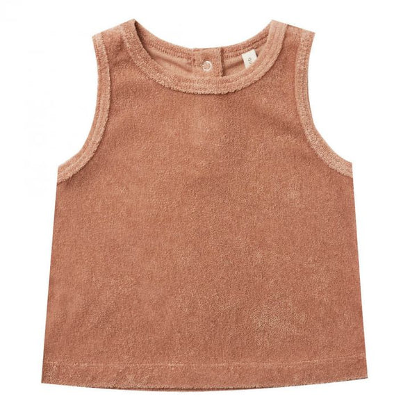 Quincy Mae - Terry Cloth Tank Top + Shorts (Multi Colors 3-6 mths)
