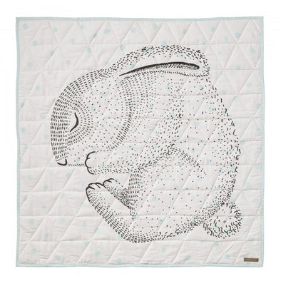 Bloomingville - Quilted Rabbit Baby Blanket